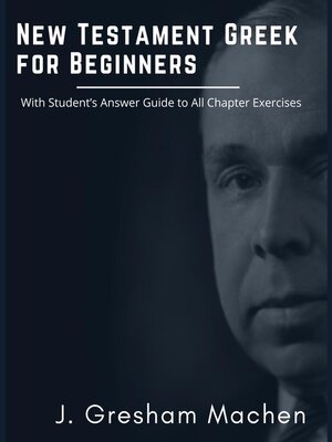 cover image of New Testament Greek for Beginners